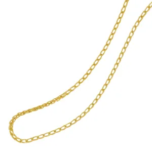 14K Yellow Gold 20" Open Franco Chain