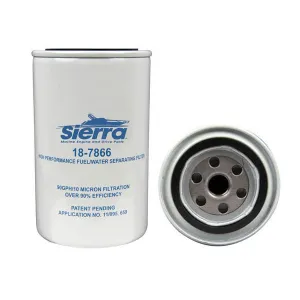 18-7866 Sierra Water Separator Replaces Yamaha MAR-FUELF-IL-TR & MAR-10MEL-00