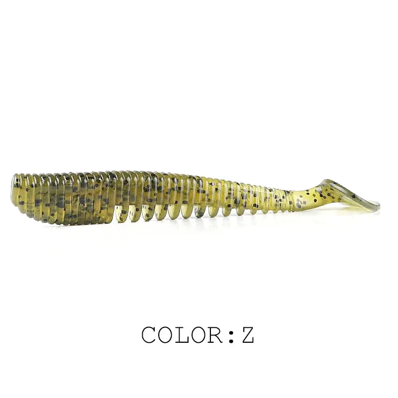 50mm 80mm 95mm 110mm Fishing Lures soft lure paddle tail Artificial bait quality