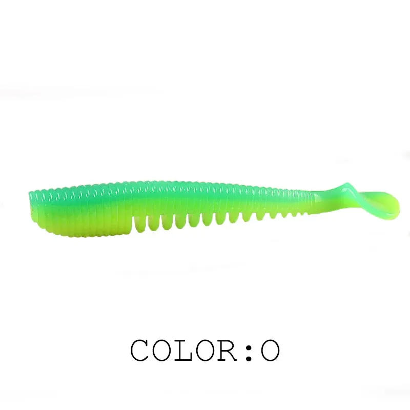 50mm 80mm 95mm 110mm Fishing Lures soft lure paddle tail Artificial bait quality