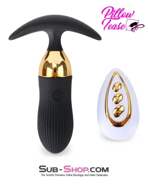 7276M      Remote Controlled Luxe Vibrating Anal Plug - LAST CHANCE - Final Closeout!