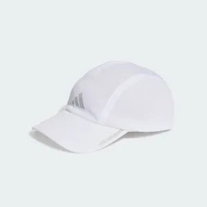 Adidas Running AeroReady Cap - White/Reflective Silver