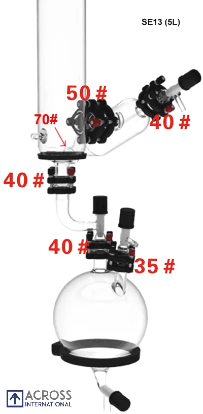 Ai 5L SolventVap w/ PolyScience Chiller & Vacuubrand Pump 110V