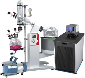 Ai 5L SolventVap w/ PolyScience Chiller & Vacuubrand Pump 110V