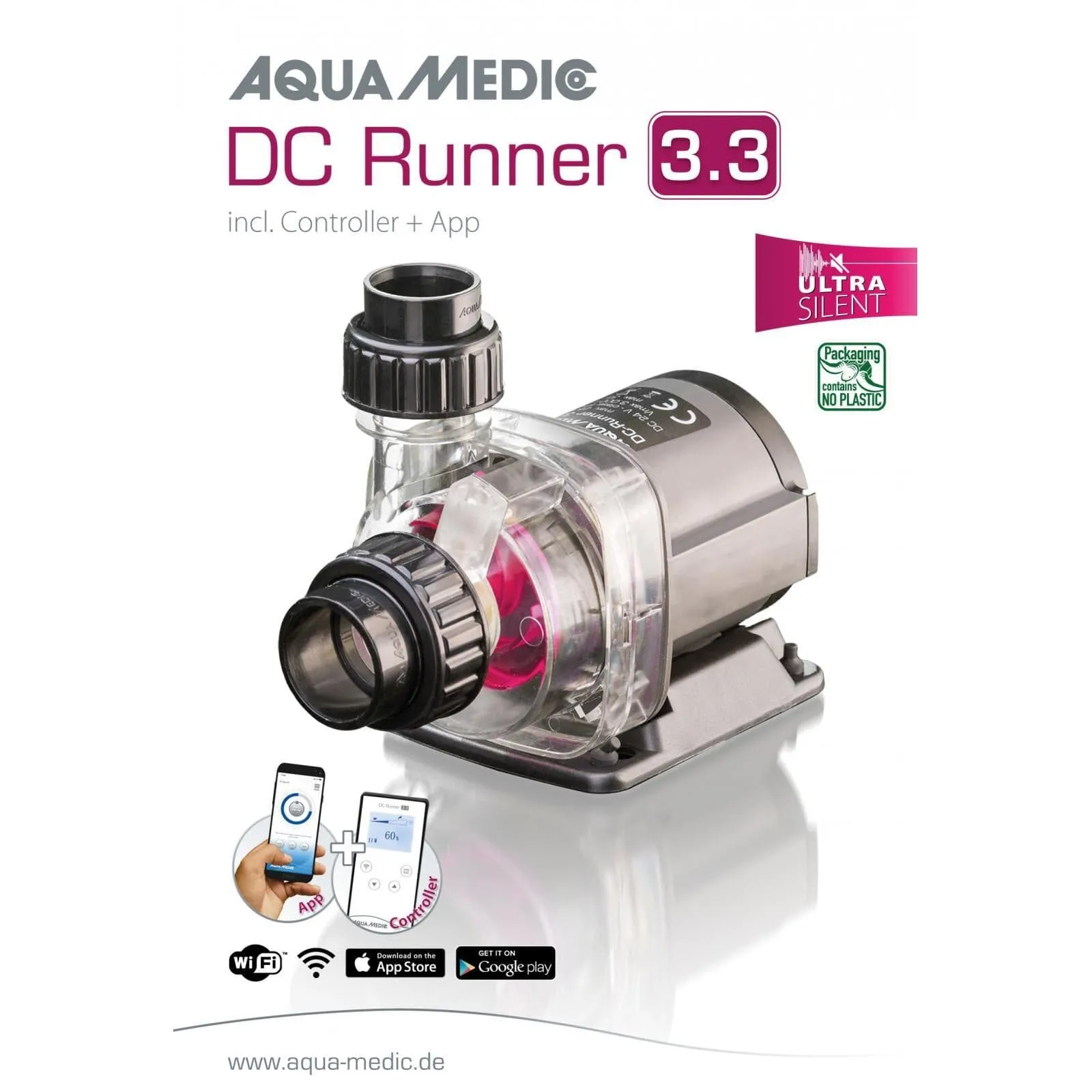 Aqua Medic DC Runner 3.3 Controllable Pump