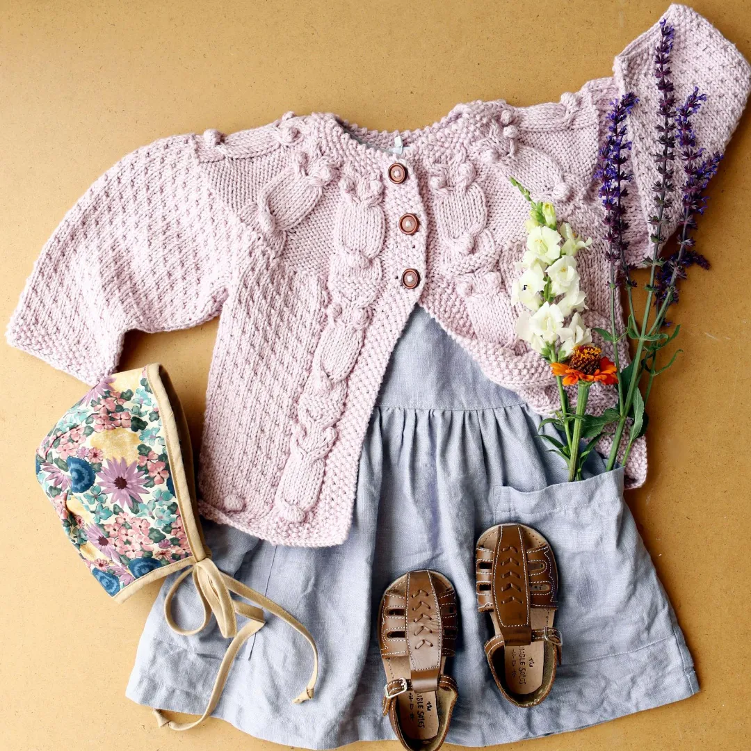 Baby Owl Cardigan