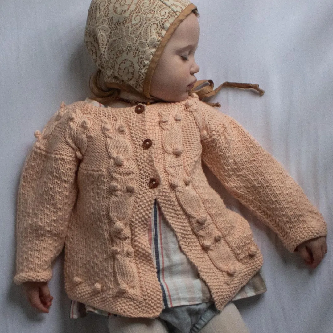 Baby Owl Cardigan