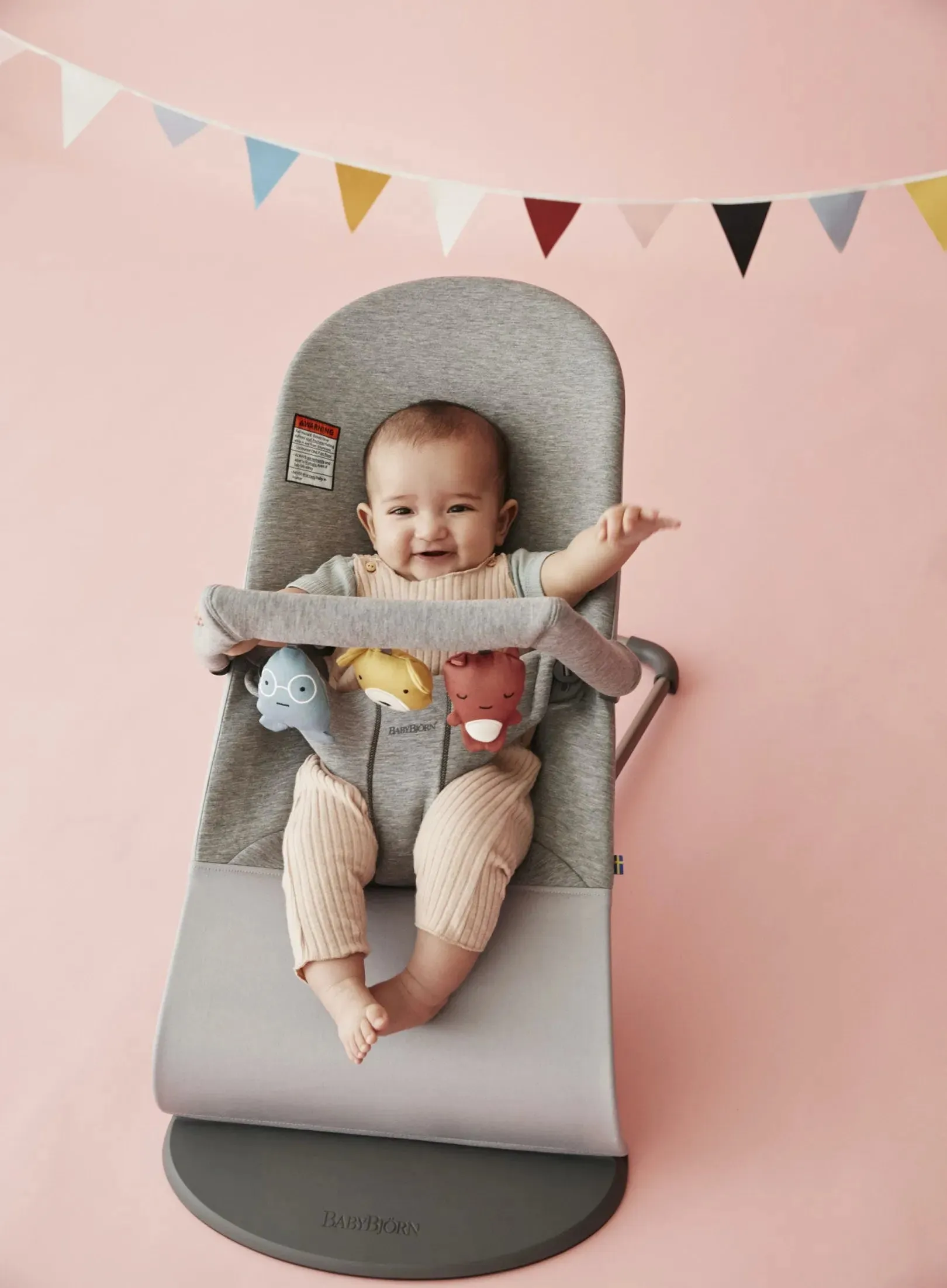 BabyBjörn Soft Friends Toy for Bouncer
