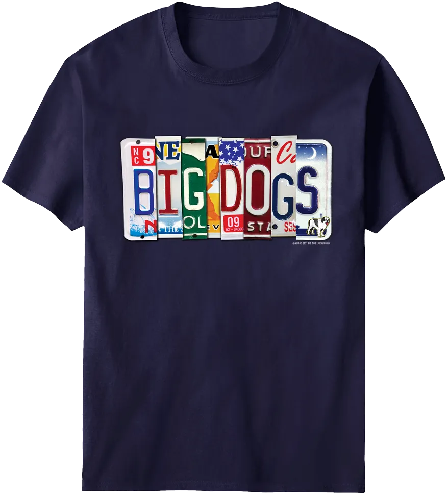 Bd License Plate T-Shirt
