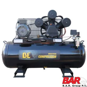 Be Industrial 300 Litre Belt Drive Air Compressor - 930 L/Min Fad