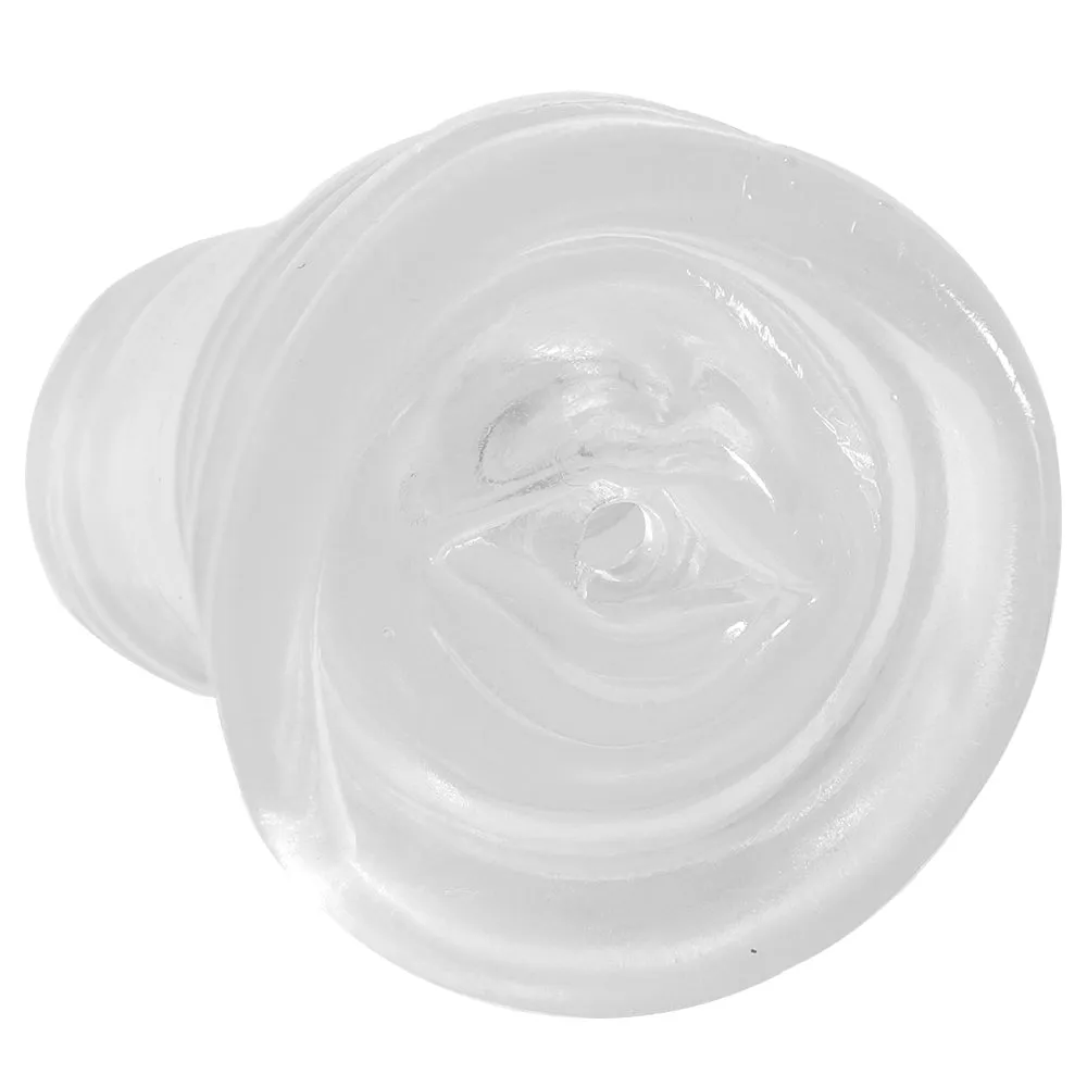 Blush M for Men All Nighter Glow in the Dark Textured Stroker Clear | Male Masturbator
