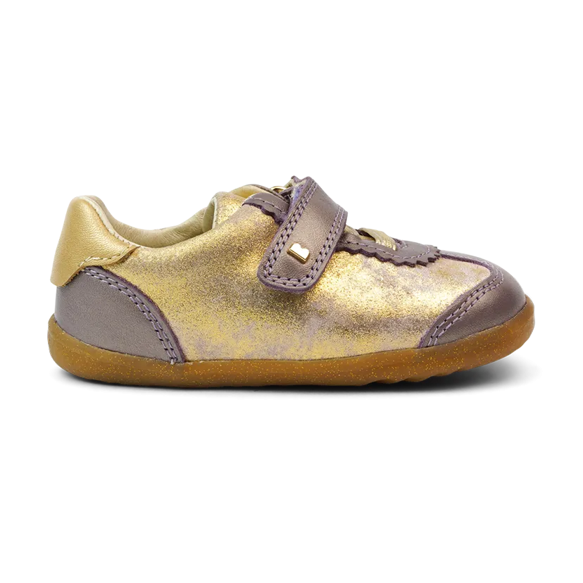 Bobux SU Sprite Grape Gold Cloud Trainers