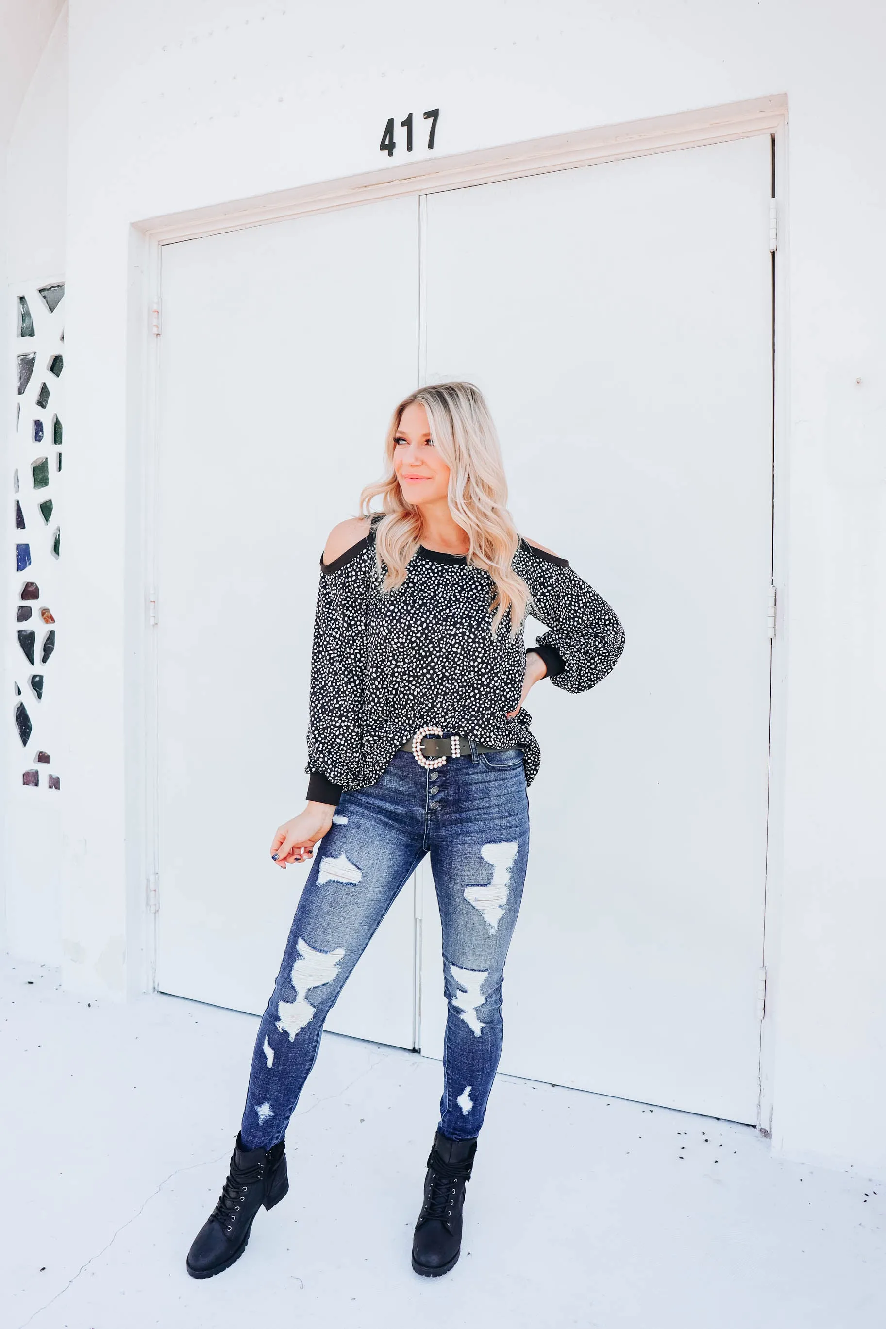 Born To Run Top - Black