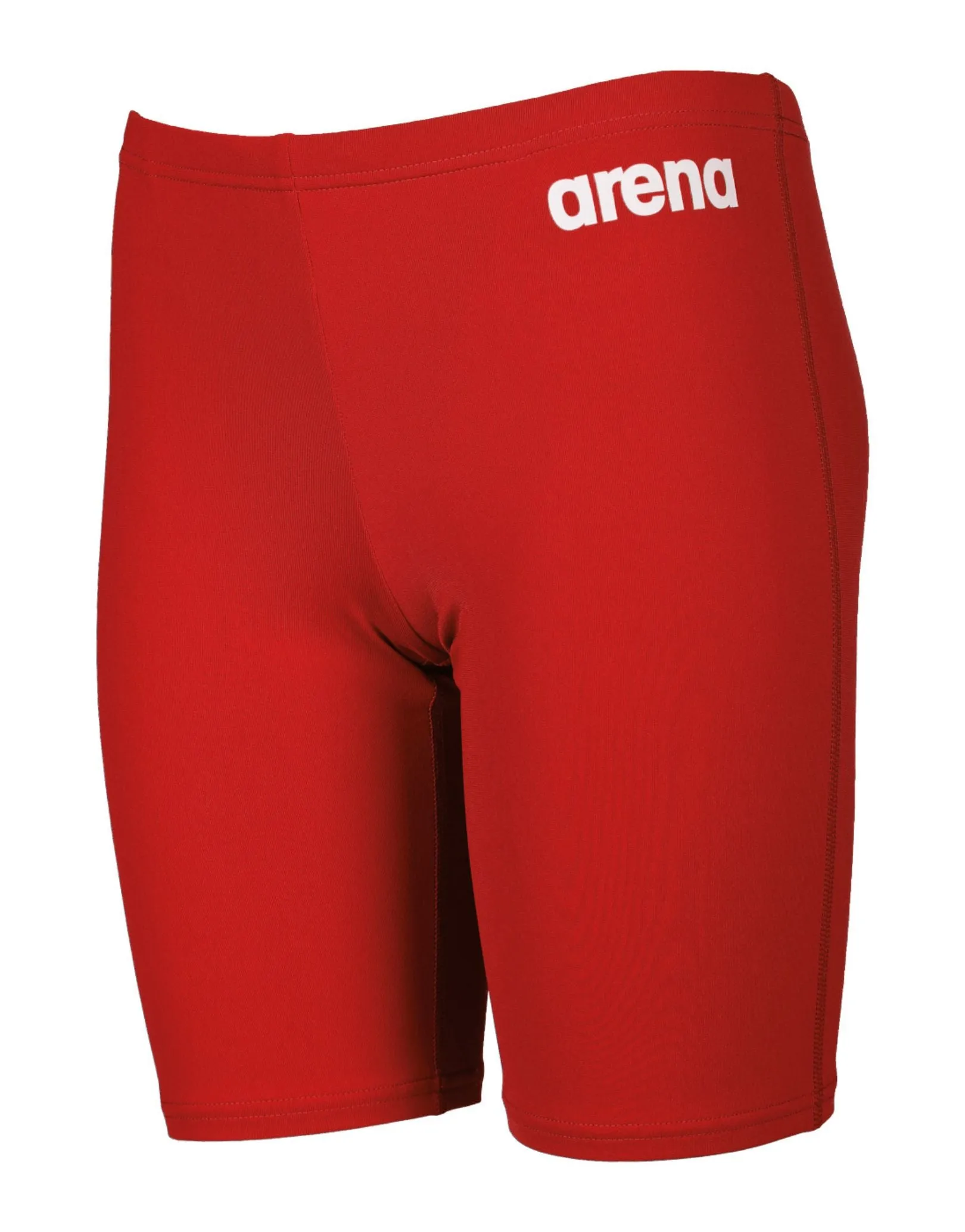Boys Team Solid Swim Jammer - Red/White