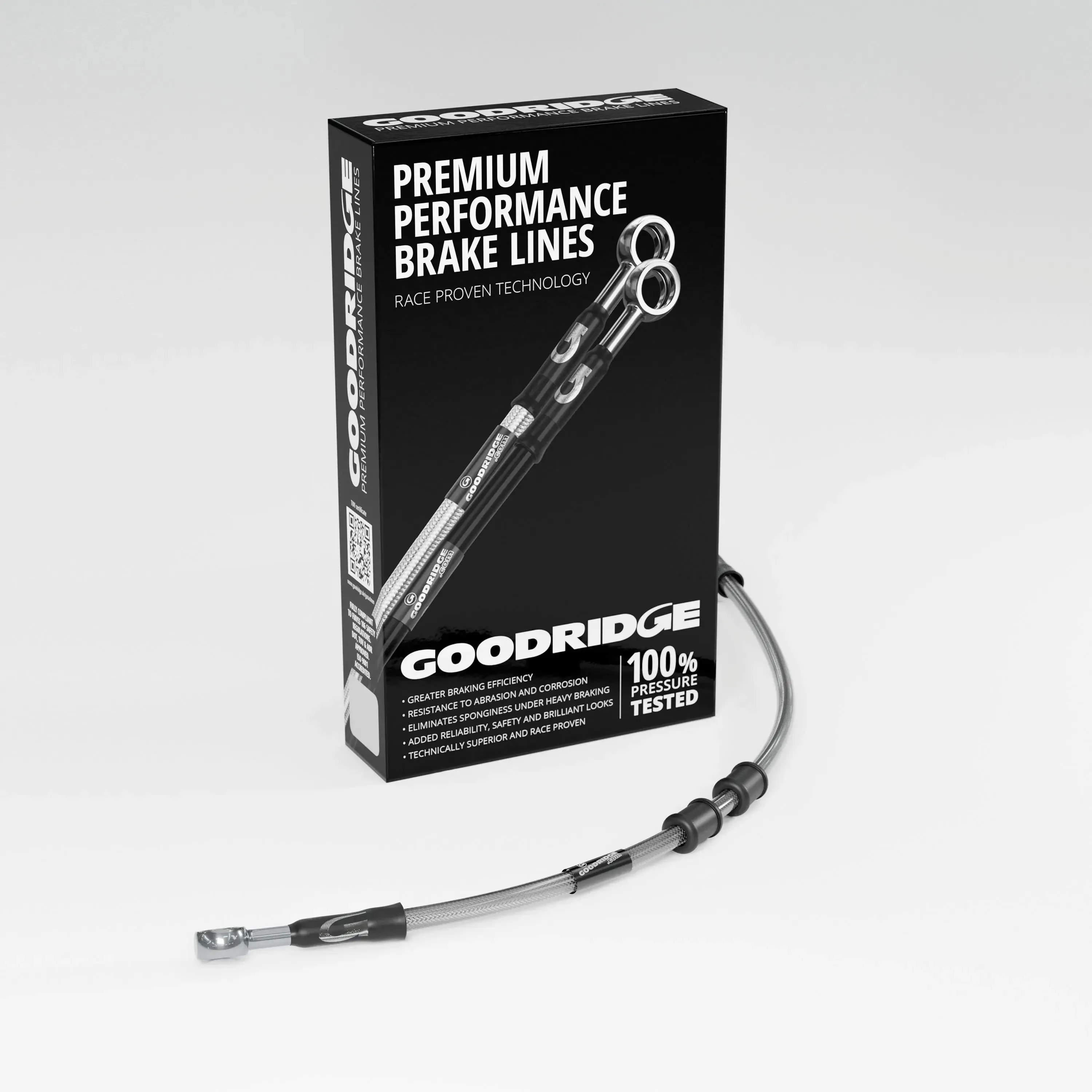 BRAKE HOSE KIT FOR YAMAHA XV535 (HIGH BAR) 88-03