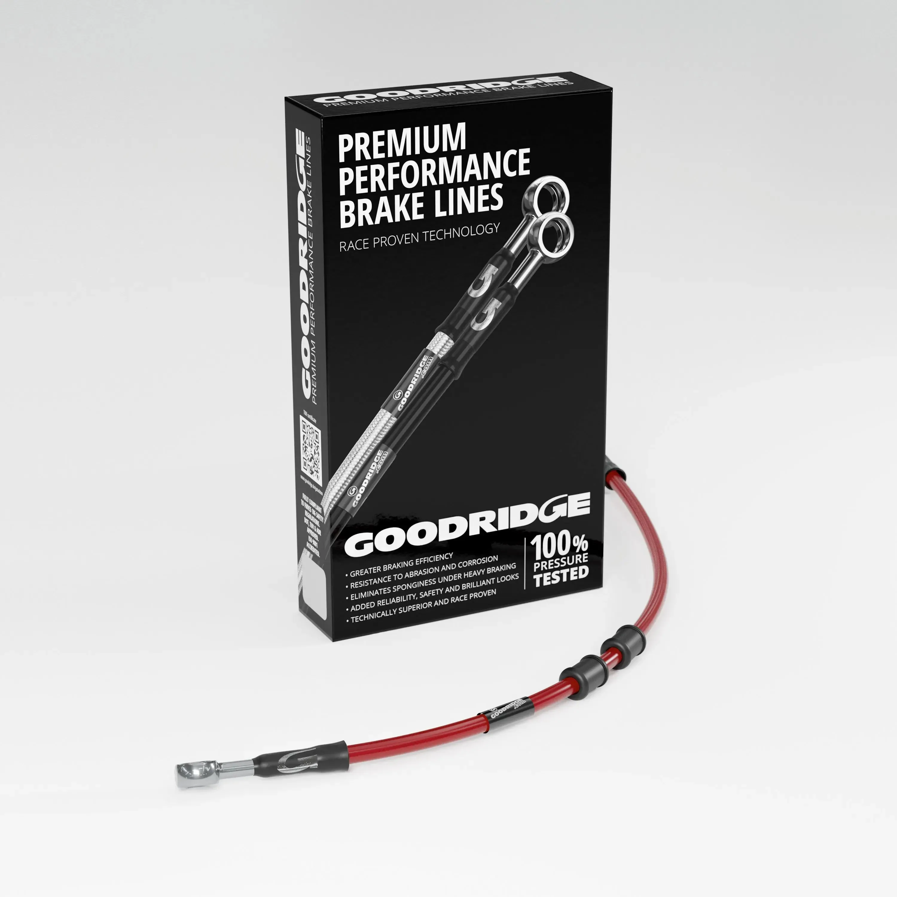 BRAKE HOSE KIT FOR YAMAHA XV535 (HIGH BAR) 88-03