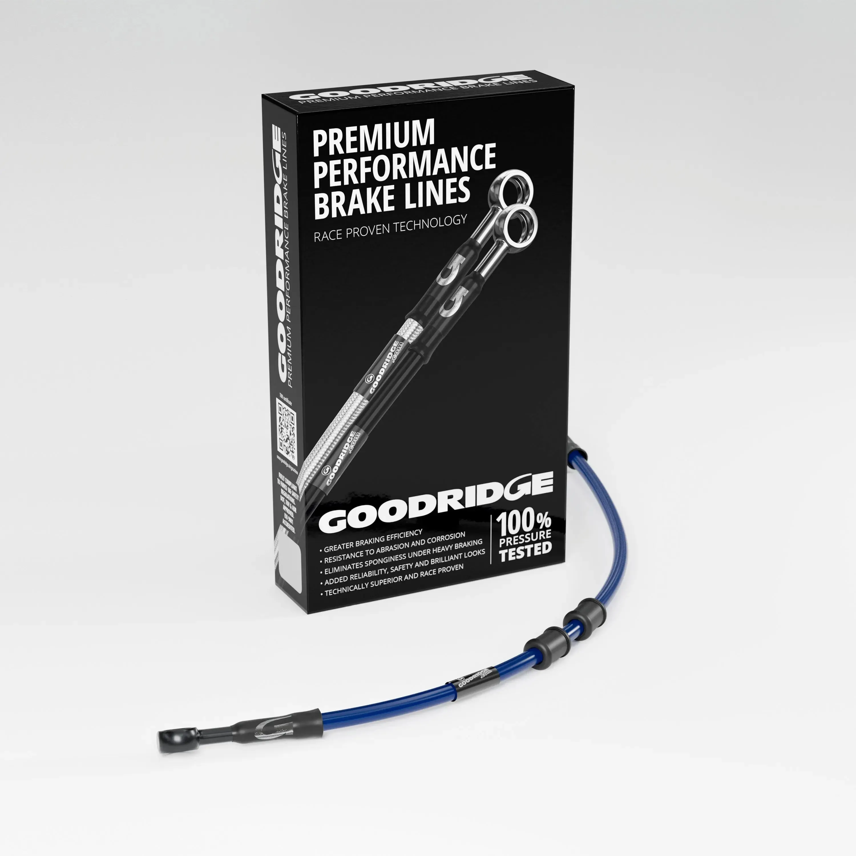 BRAKE HOSE KIT FOR YAMAHA XV535 (HIGH BAR) 88-03