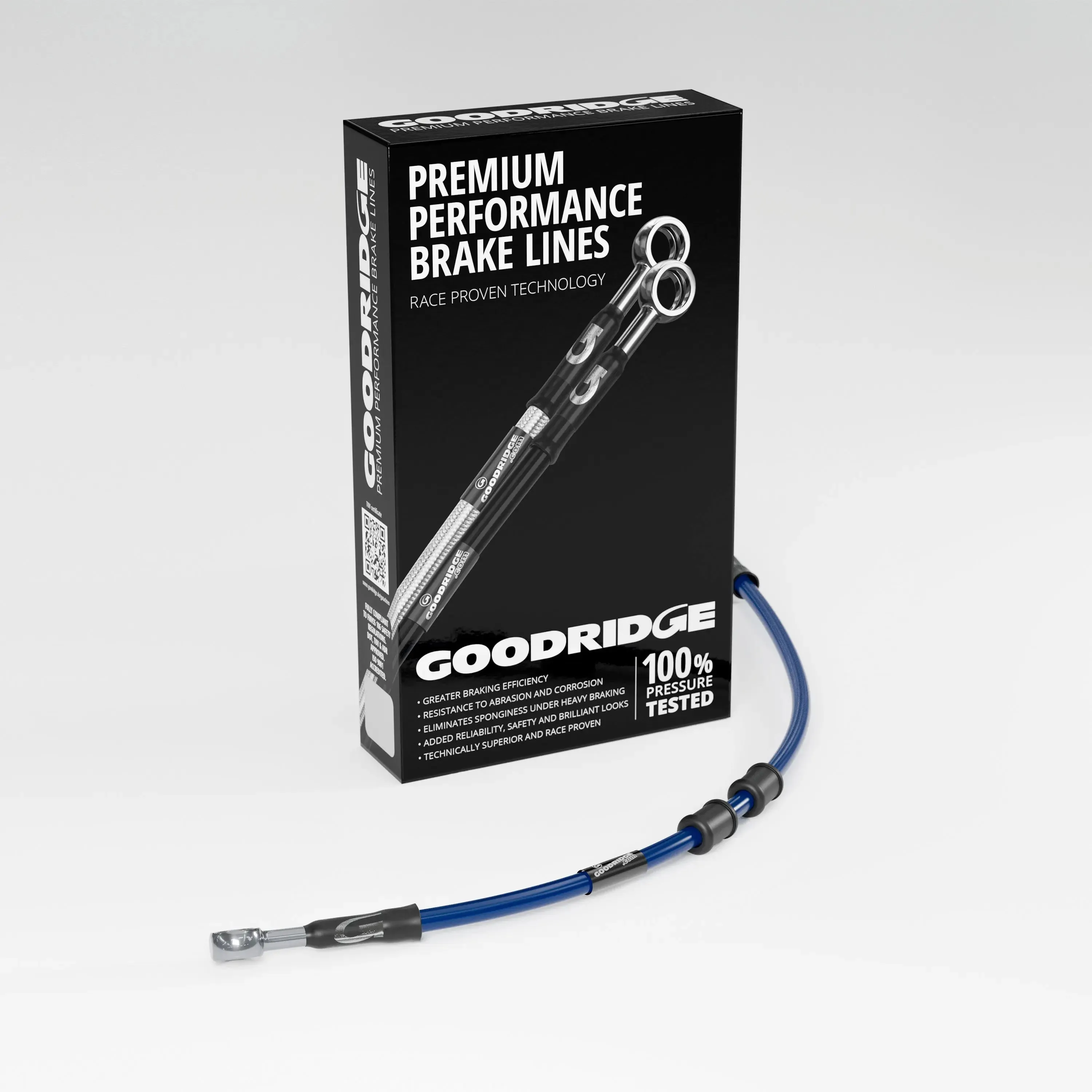 BRAKE HOSE KIT FOR YAMAHA XV535 (HIGH BAR) 88-03