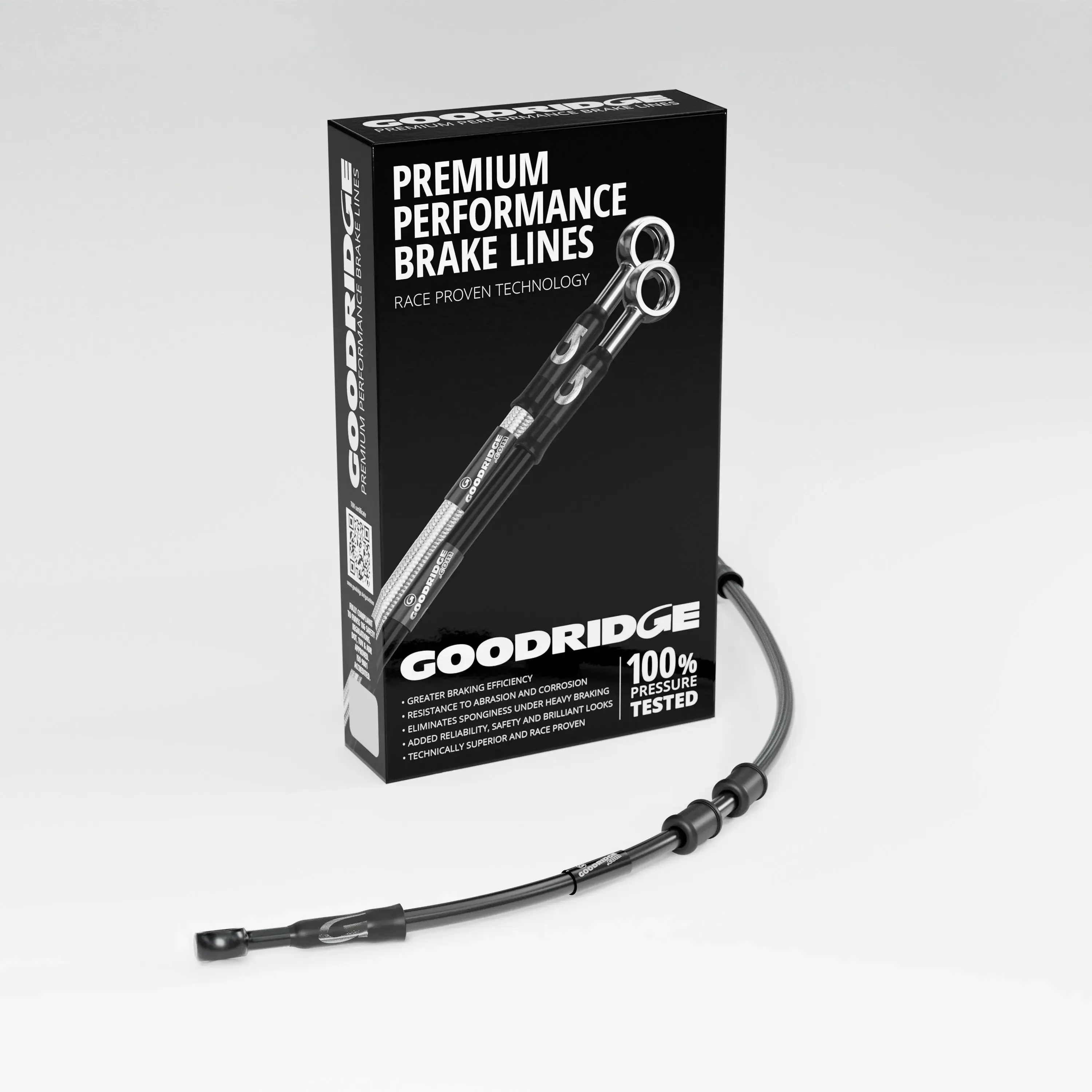 BRAKE HOSE KIT FOR YAMAHA XV535 (HIGH BAR) 88-03