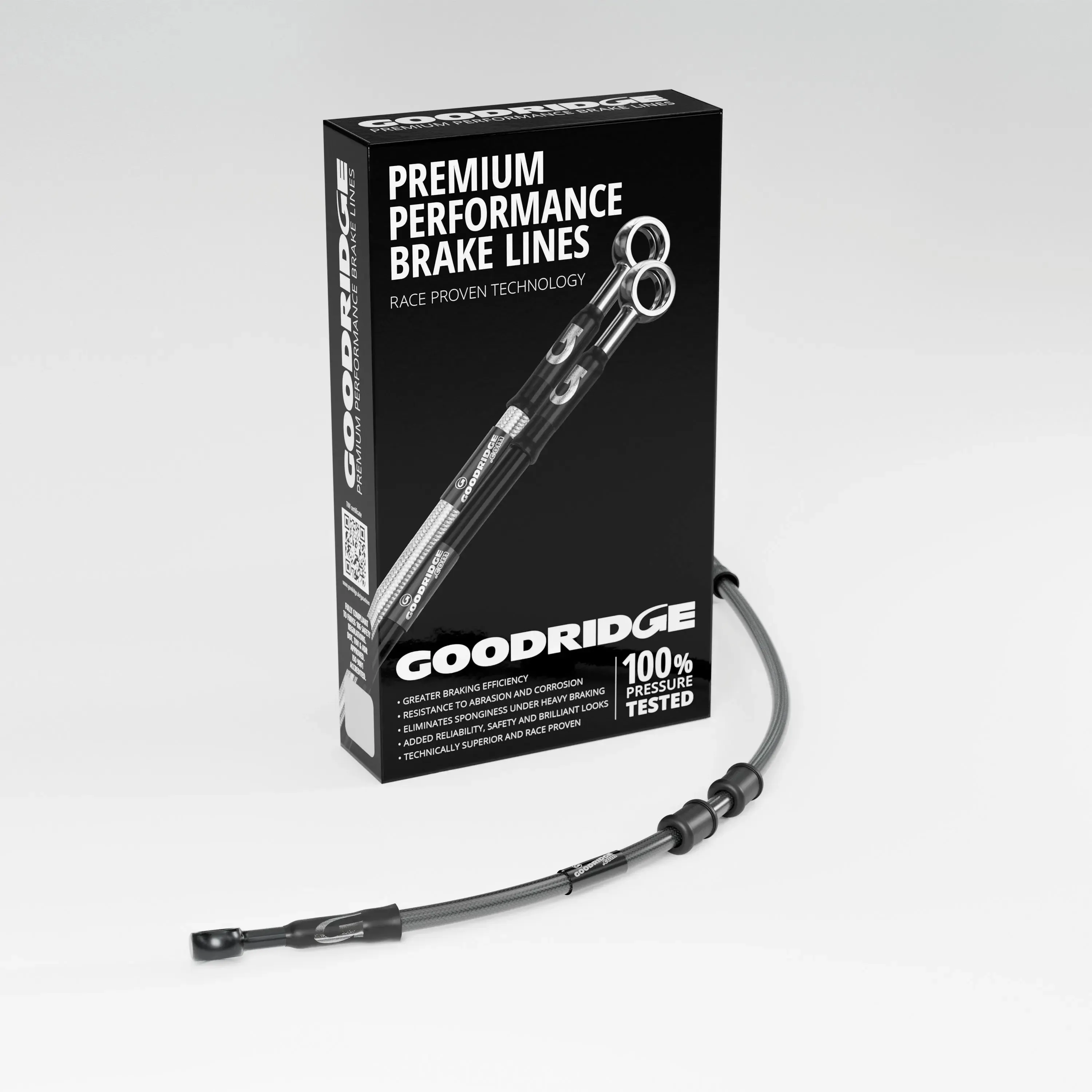 BRAKE HOSE KIT FOR YAMAHA XV535 (HIGH BAR) 88-03