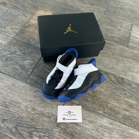 Brand New Air Jordan 6 Rings “Game Royal” Toddler’s Sneakers