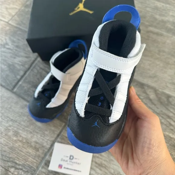 Brand New Air Jordan 6 Rings “Game Royal” Toddler’s Sneakers