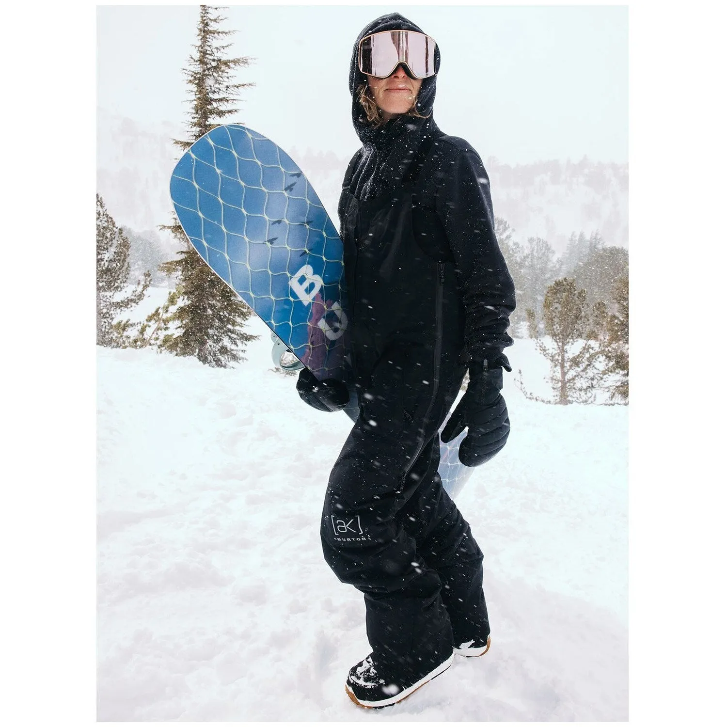 Burton [ak] Kimmy GORE-TEX Bib Pants Womens 2025 Black