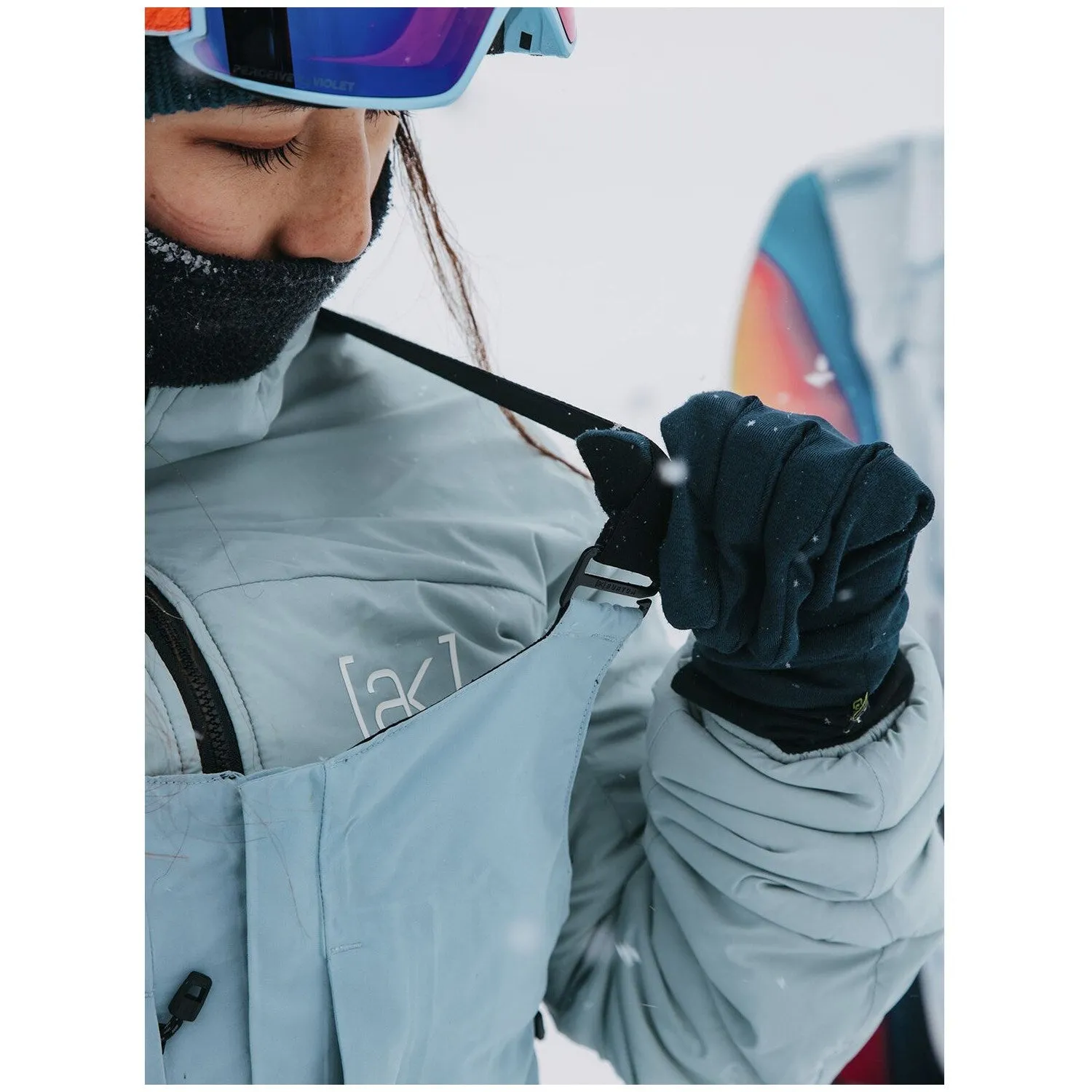 Burton [ak] Kimmy GORE-TEX Bib Pants Womens 2025 Dusty Blue