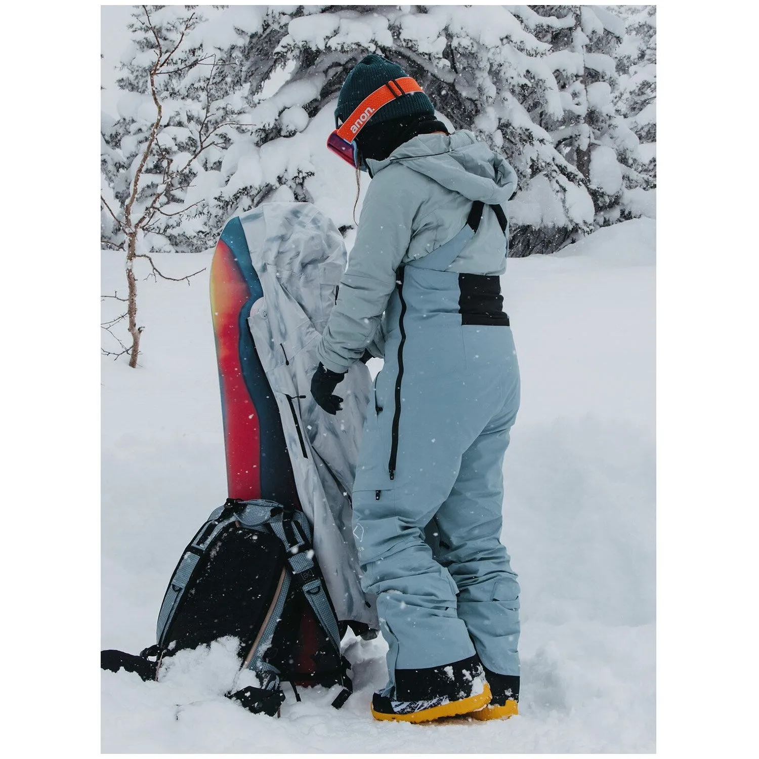 Burton [ak] Kimmy GORE-TEX Bib Pants Womens 2025 Dusty Blue