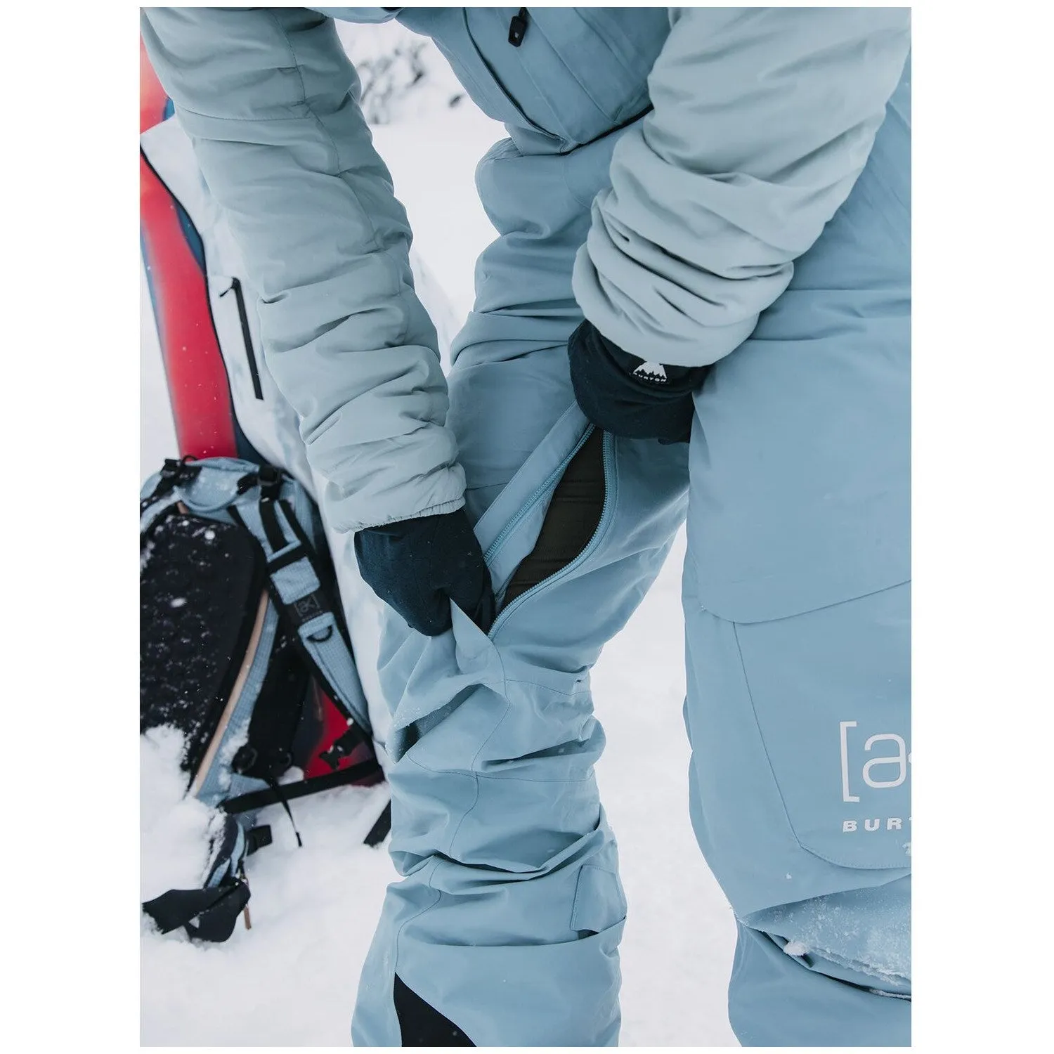 Burton [ak] Kimmy GORE-TEX Bib Pants Womens 2025 Dusty Blue