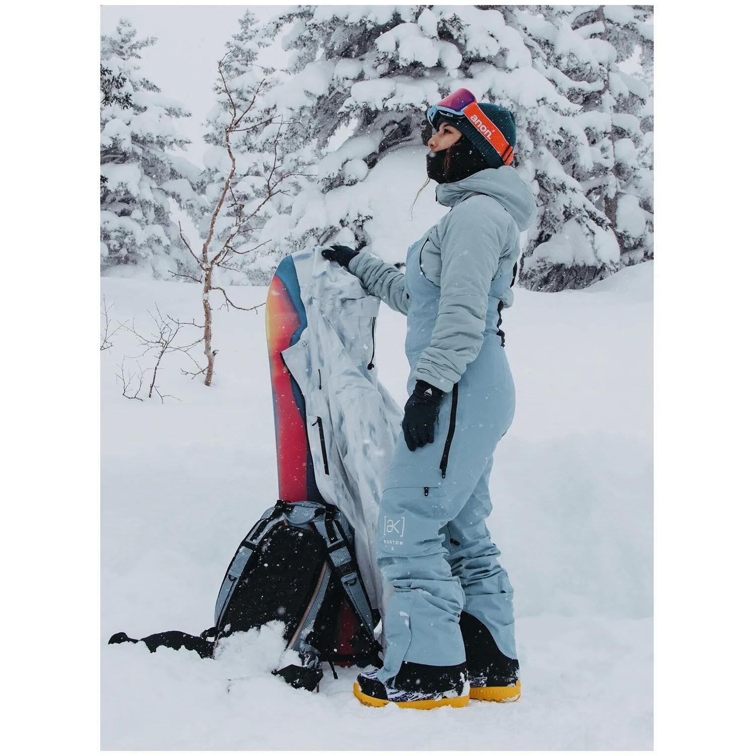 Burton [ak] Kimmy GORE-TEX Bib Pants Womens 2025 Dusty Blue