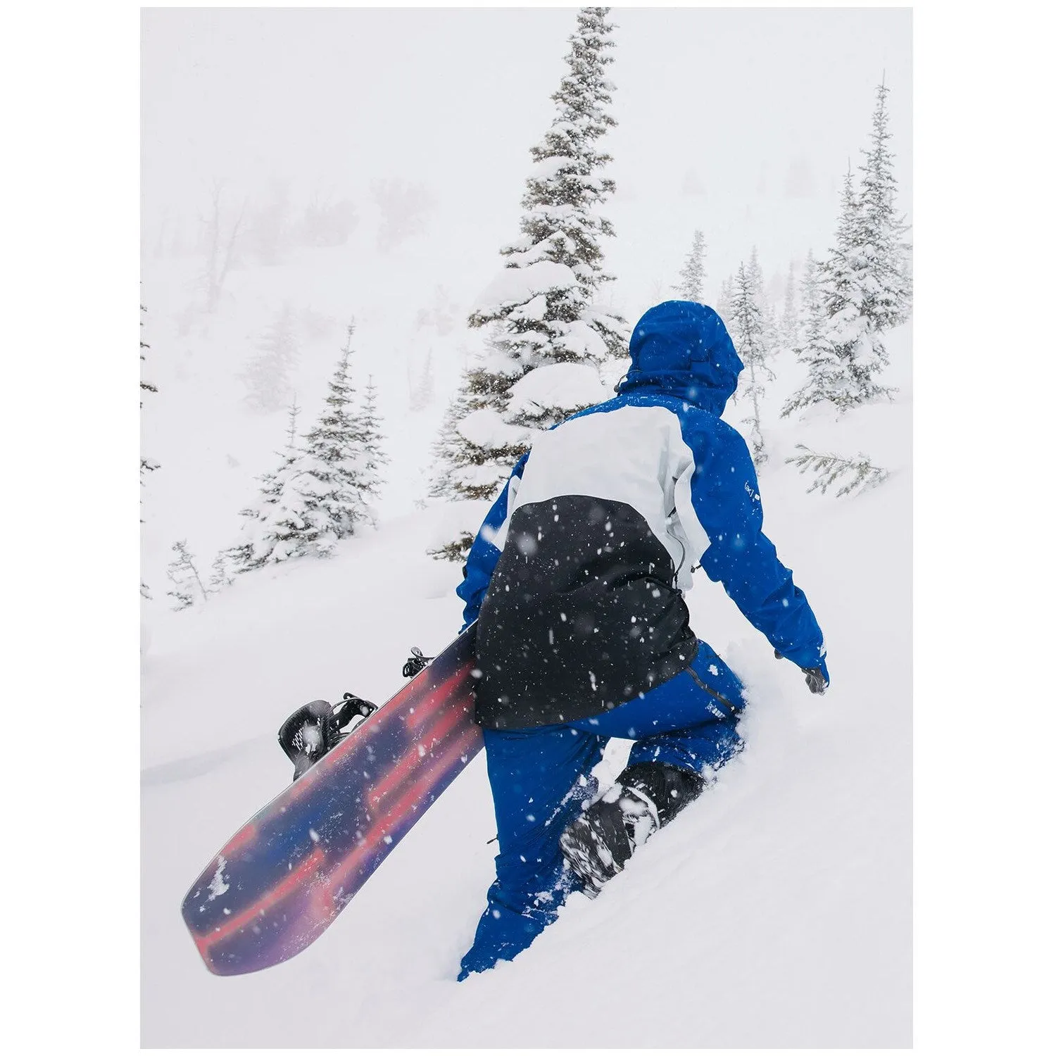 Burton [ak] Swash GORE-TEX Jacket Mens 2025 Jake Blue / Grey Cloud / Black