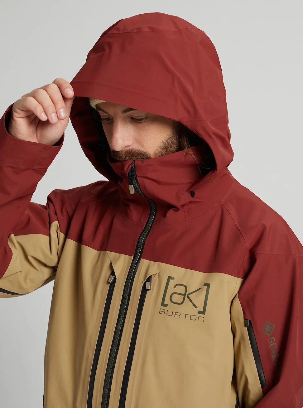 Burton [AK] Swash GORE-TEX Mens Jacket Sparrow / Kelp / Forest Night