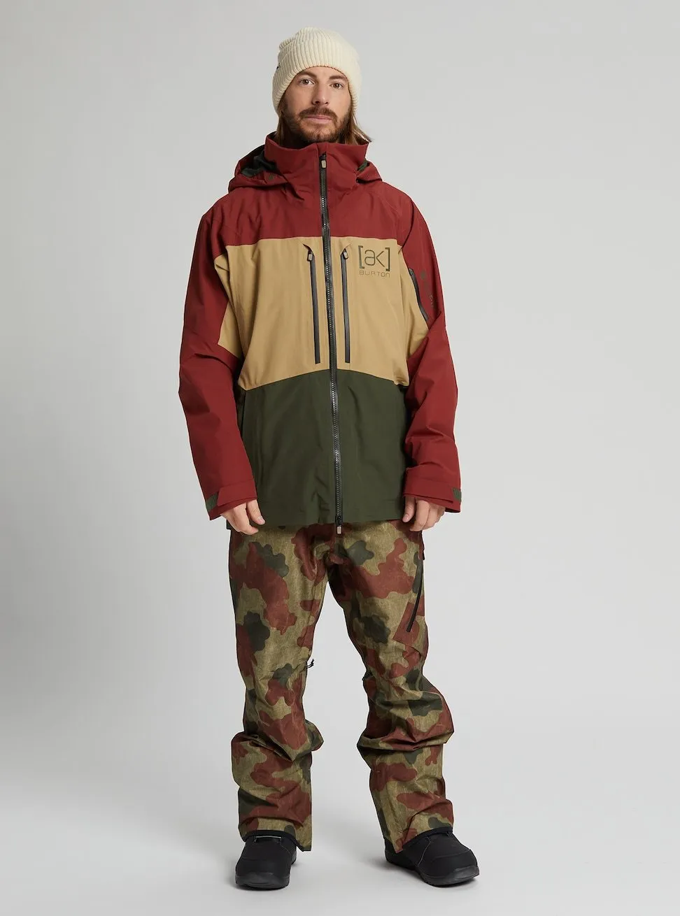 Burton [AK] Swash GORE-TEX Mens Jacket Sparrow / Kelp / Forest Night