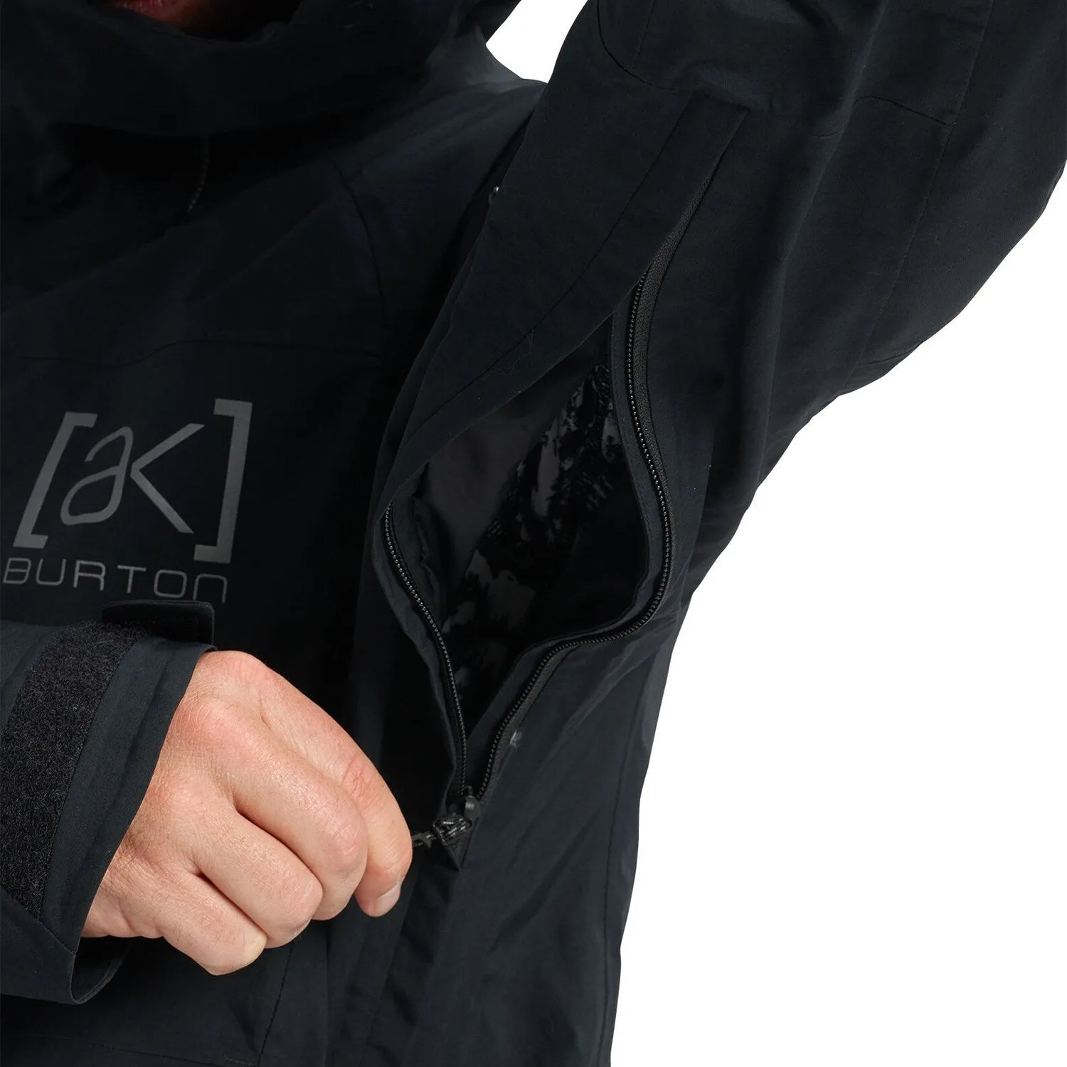 Burton [AK] Velocity GORE-TEX Mens Anorak Jacket Black