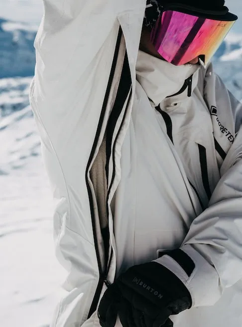 Burton [AK] Velocity GORE-TEX Mens Anorak Jacket Stout White
