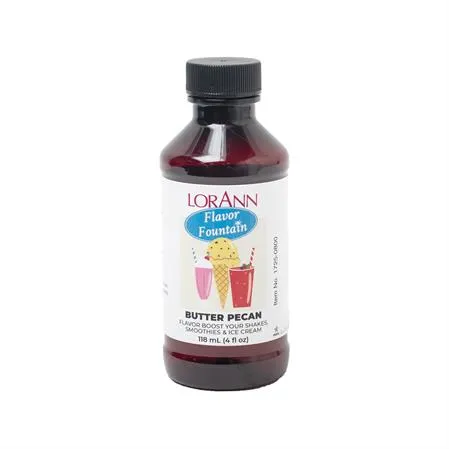 Butter Pecan Flavor - 4 oz. - 32 oz. - Ice Cream and Beverage Flavors - LorAnn Oils - Canadian Distribution