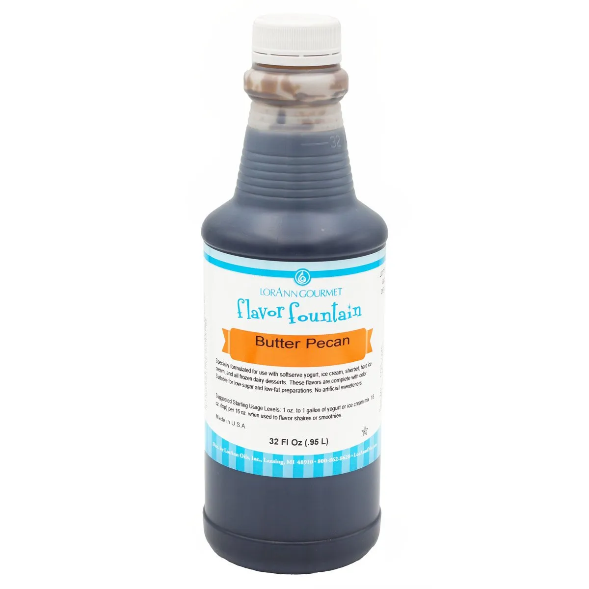 Butter Pecan Flavor - 4 oz. - 32 oz. - Ice Cream and Beverage Flavors - LorAnn Oils - Canadian Distribution