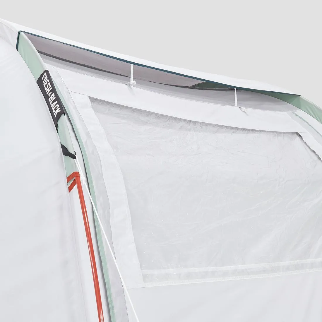 Camping tent with poles - Arpenaz 4.2 F&B - 4 Person - 2 Bedrooms