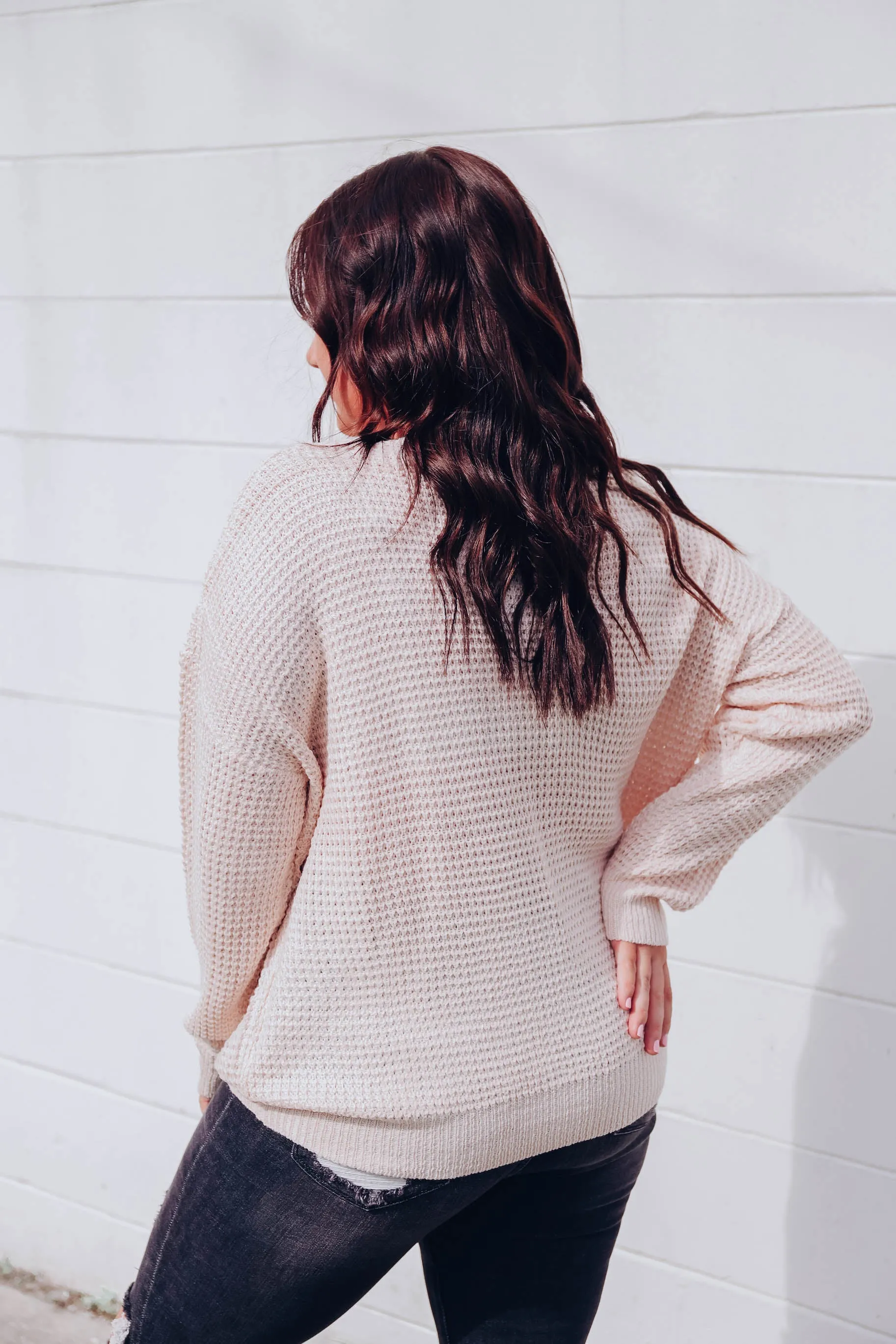 Carmella Knit Sweater - Ivory