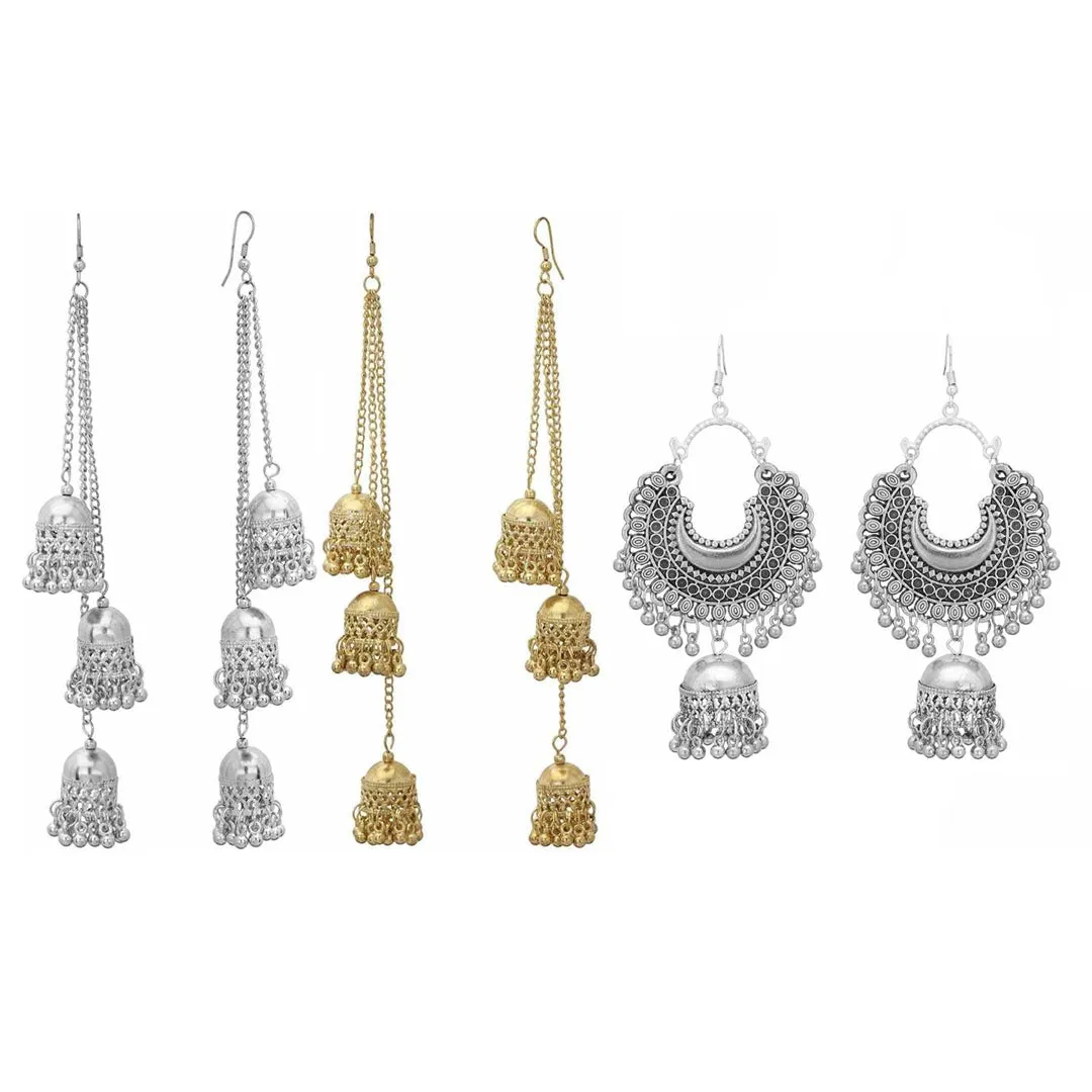 Combo Of 3 Traditional Jhumki