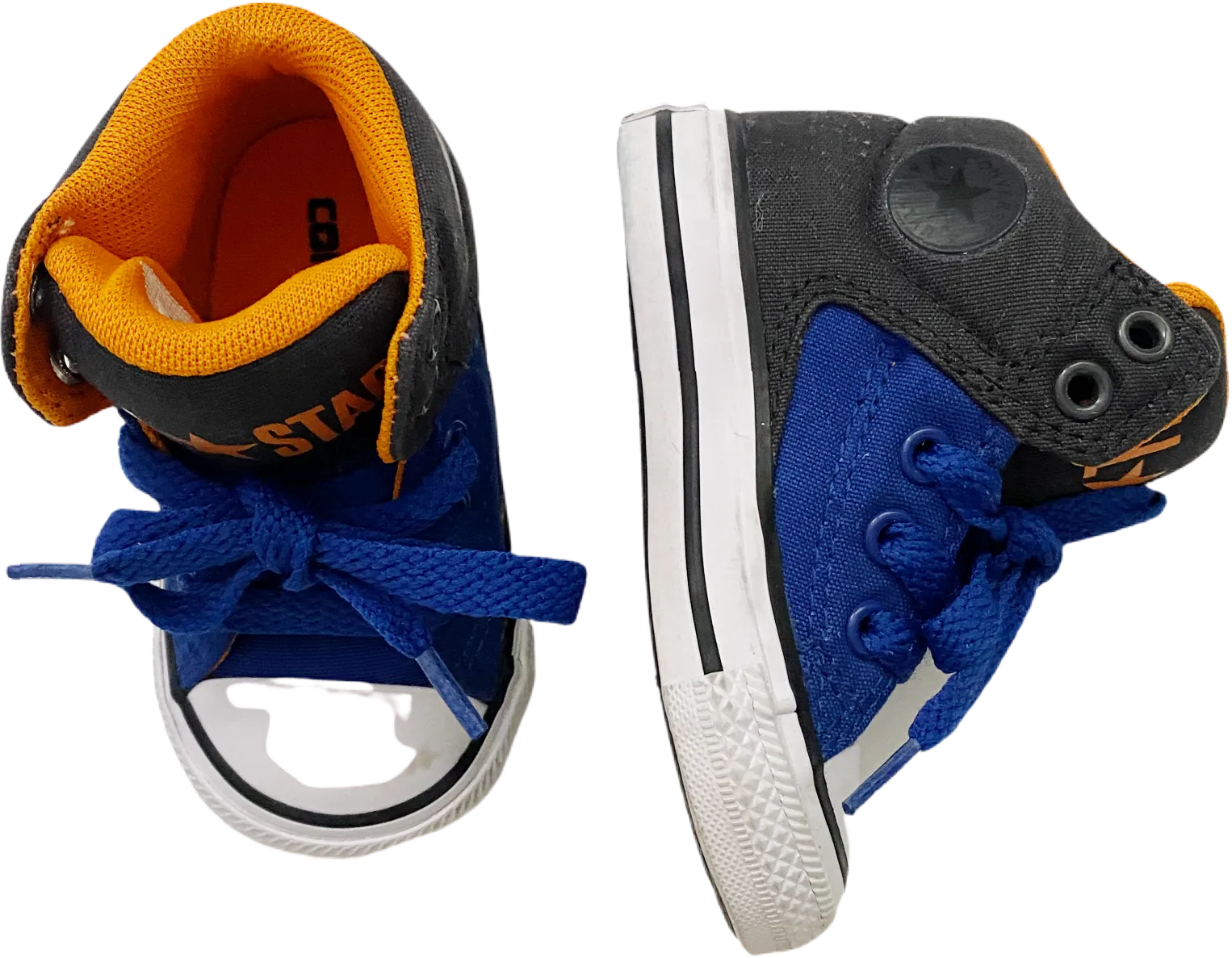 Converse high top shoes size 4 toddler