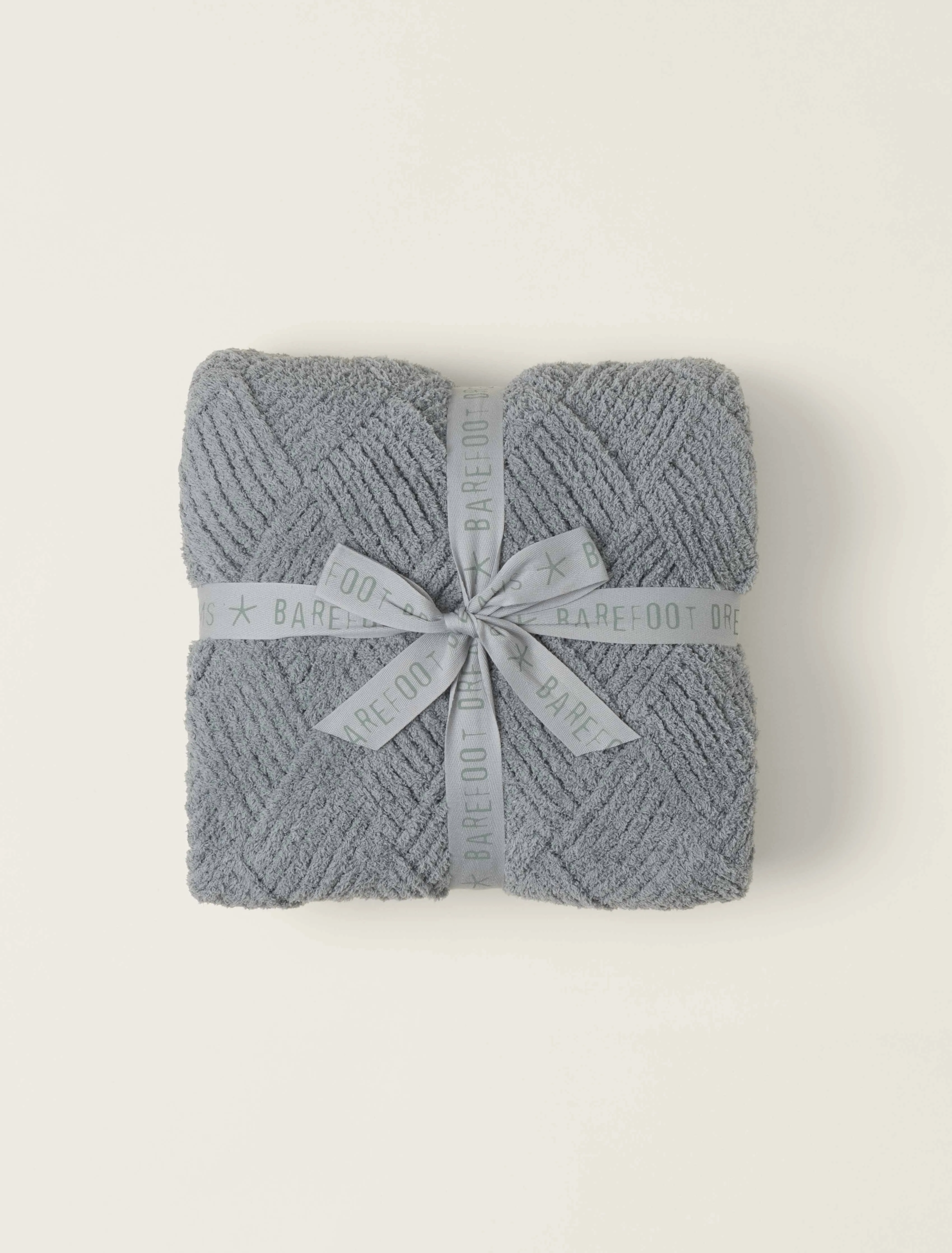 CozyChic Diamond Weave Blanket - Moonbeam