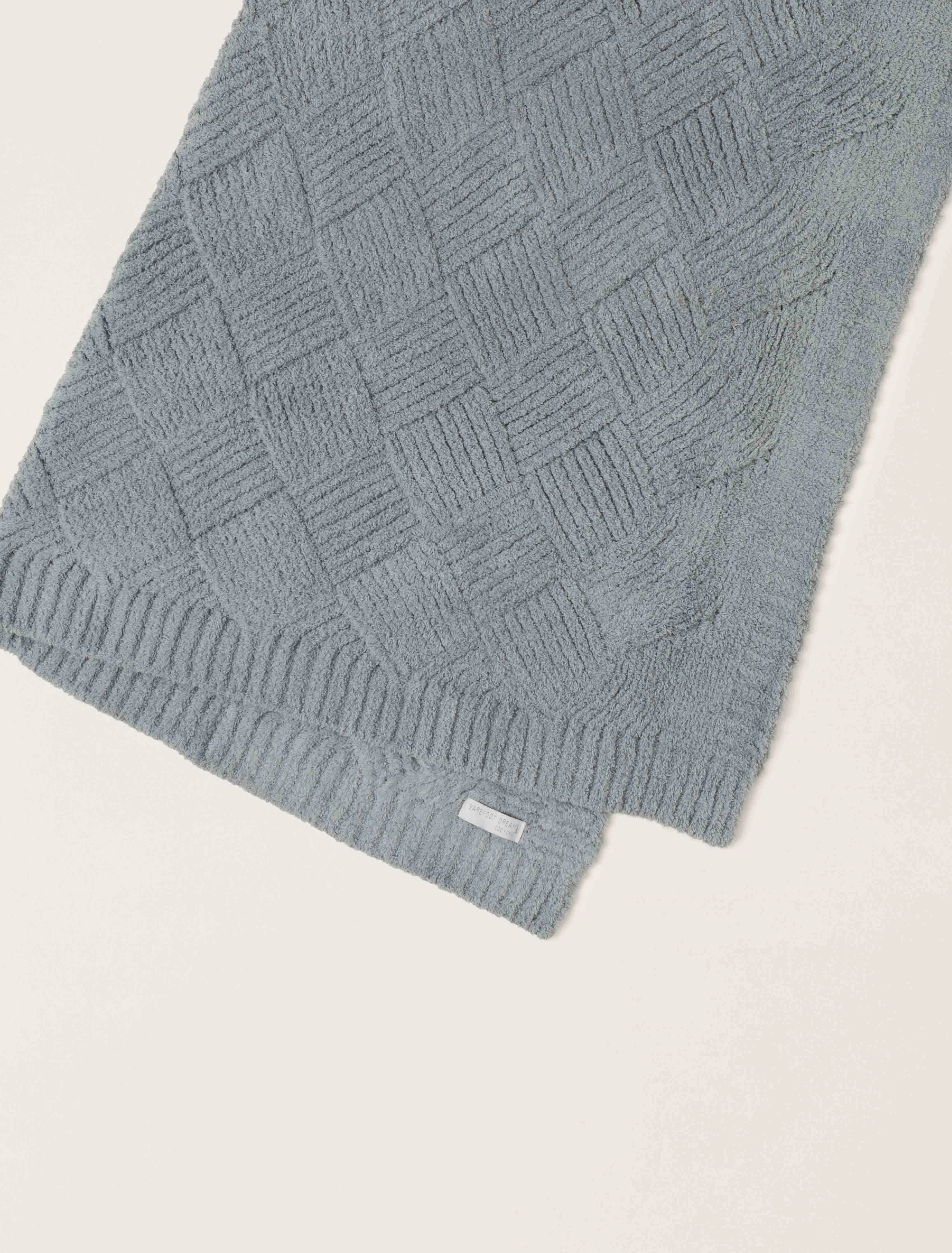 CozyChic Diamond Weave Blanket - Moonbeam