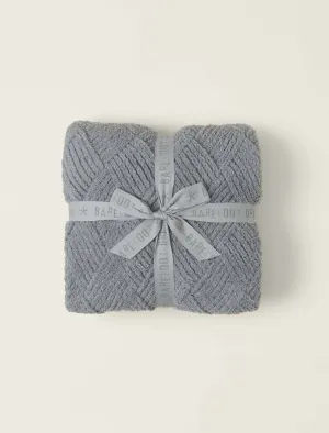 CozyChic Diamond Weave Blanket - Moonbeam