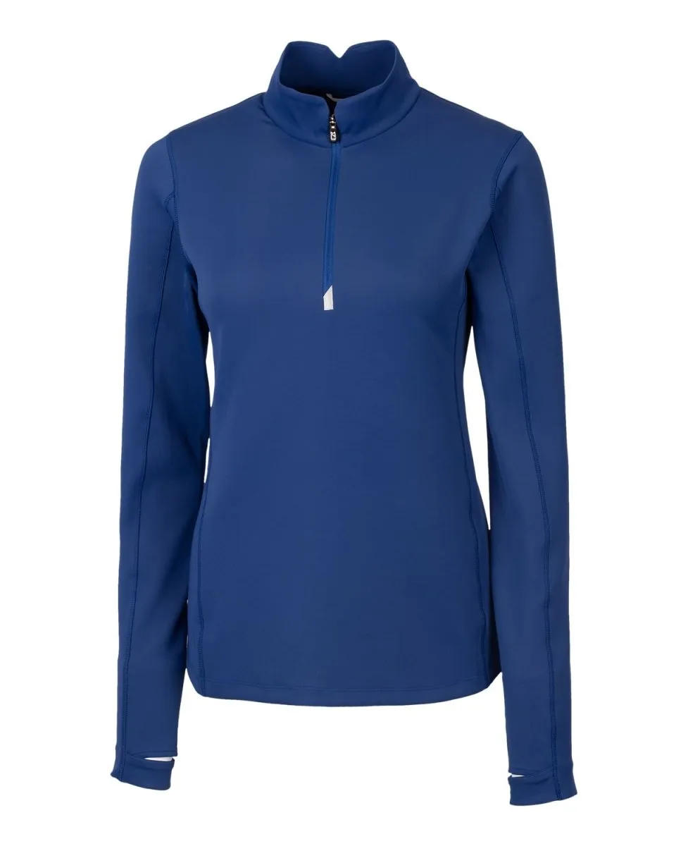 Cutter & Buck Women's Traverse Stretch Quarter Zip Pullover