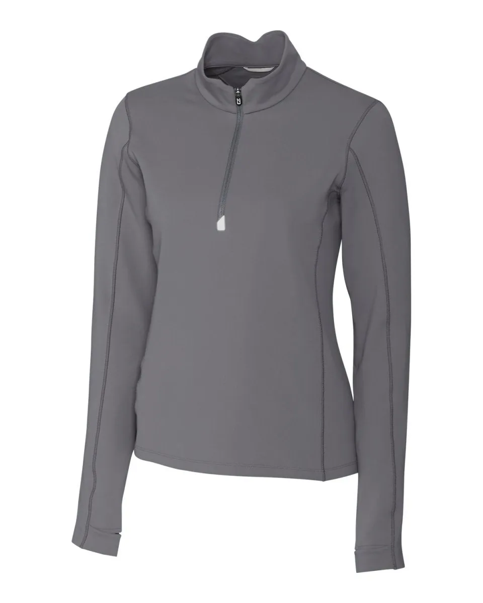 Cutter & Buck Women's Traverse Stretch Quarter Zip Pullover