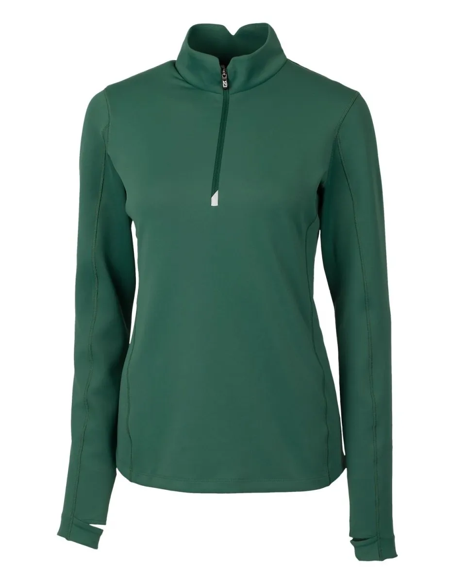Cutter & Buck Women's Traverse Stretch Quarter Zip Pullover