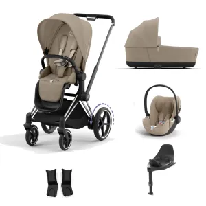 Cybex ePriam Cloud T i-Size Bundles - Cozy Beige