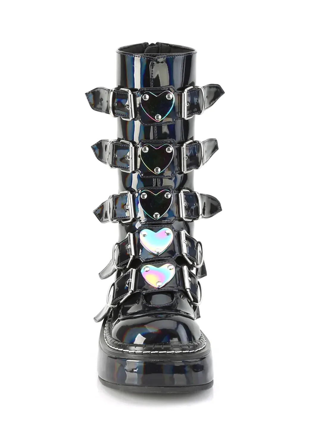 DEMONIA EMILY-330 - BLACK HOLOGRAM ✰ PRE ORDER ✰